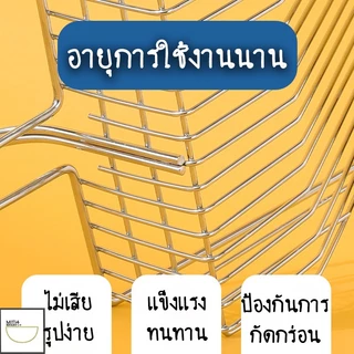 FurryCuddle พร้อมส่ง ที่ตักทรายแมว ช้อนตักทรายแมว พลั่วตักทรายแมว ที่เก็บอึแมว ด้ามจับไม้ ขนาดใหญ่ แบบเหล็ก MIP157