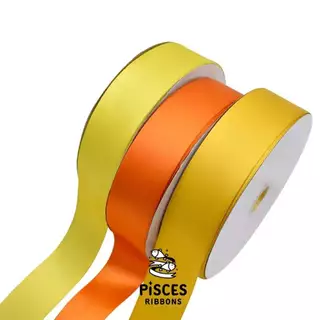ริบบิ้นผ้าซาตินขนาด 4 cm.สีเรียบเงา 2 ด้าน รุ่น CLASSIC ผูกของขวัญวันเกิด ผูกผม ตกแต่งต่างๆ DIY [RBY-0023]