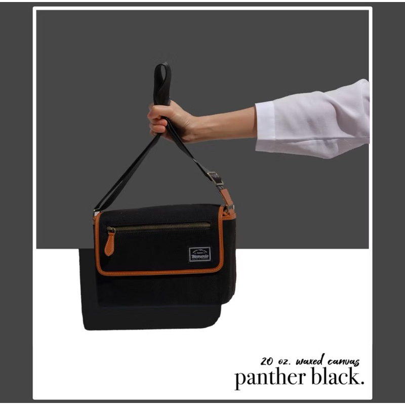 [พร้อมส่ง✅] Street Wander - Memento Bag  สี Panther Black ⚫️