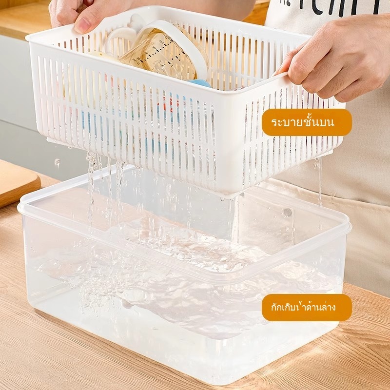 ตะกร้าระบายน้ำสำหรับขวดนม ใช้สำหรับล้างขวดนมโดยเฉพาะ สามารถใช้ตากขวดนม แก้ว จาน และอื่นๆ - รูปที่ 2