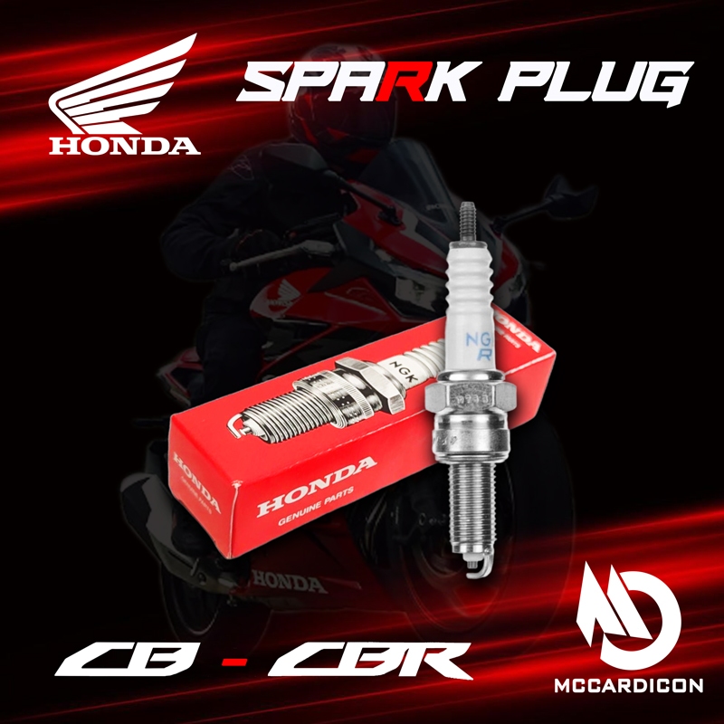 หัวเทียน (Spark Plug) ฮอนด้า แท้ สำหรับ รถ Honda CB400F, CB500F, CB500X, CBR500R, Rebel500, NX500