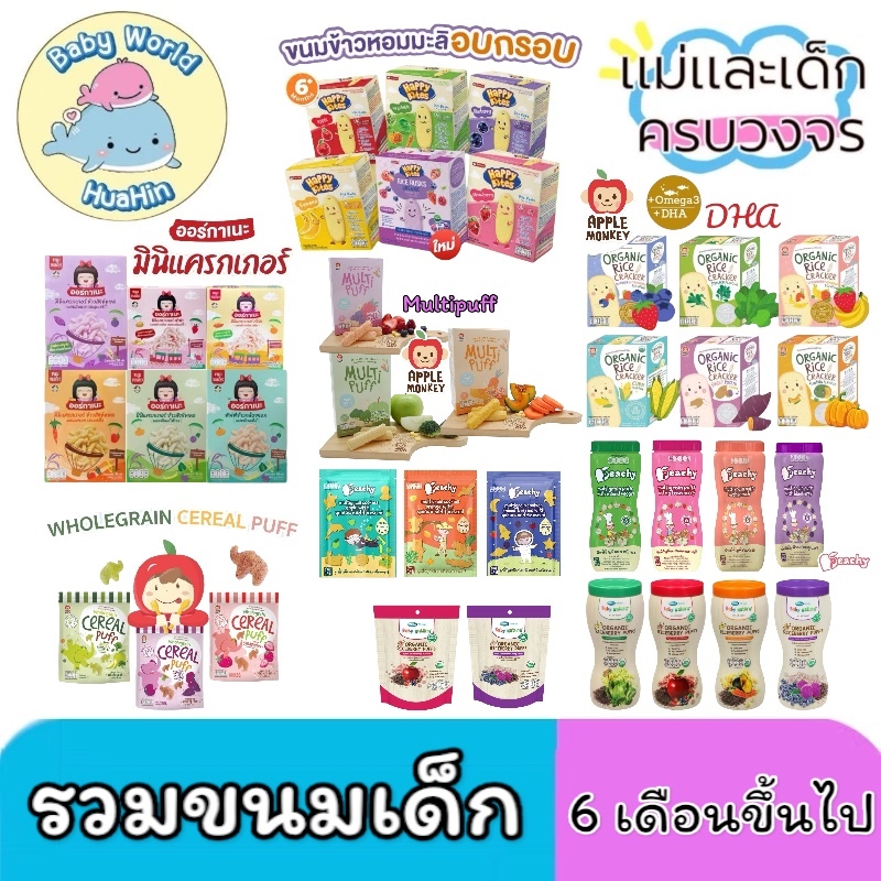 Apple Monkey Organeh ออร์กาเนะ มินิแครกเกอร์ happy bite แฮปปี้ไบรท์