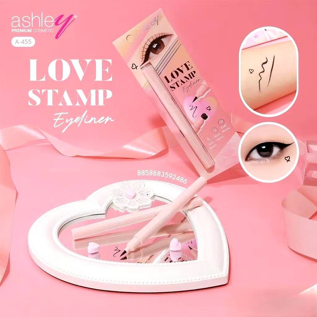 A-455 Ashley love stamp eyeliner แอชลี่ย์ เลิฟ สแตมป์ อายไลเนอร์