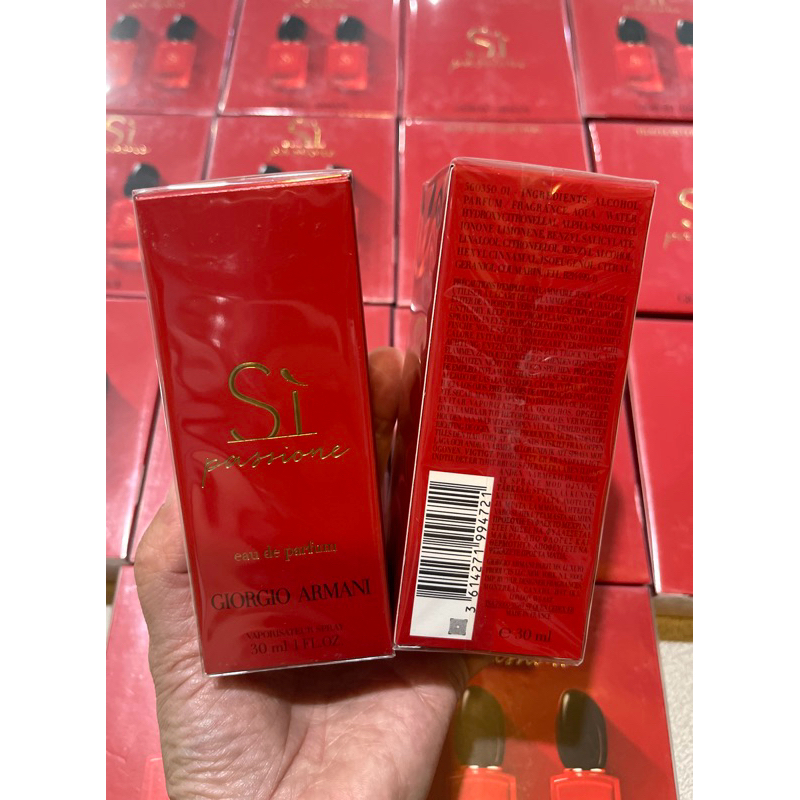 (พร้อมส่ง/ของแท้) Si Passione Eau De Parfum 30ml ของแท้ 💯%