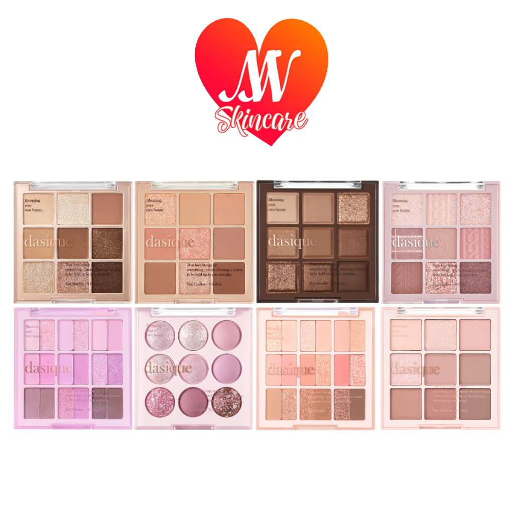 ถูก🔥แท้✔ส่งไวทันใจ🚚 Dasique Shadow Palette เดซิก แชโดว์ พาเลต พาเลทตา อายแชโดว์ 9 หลุม