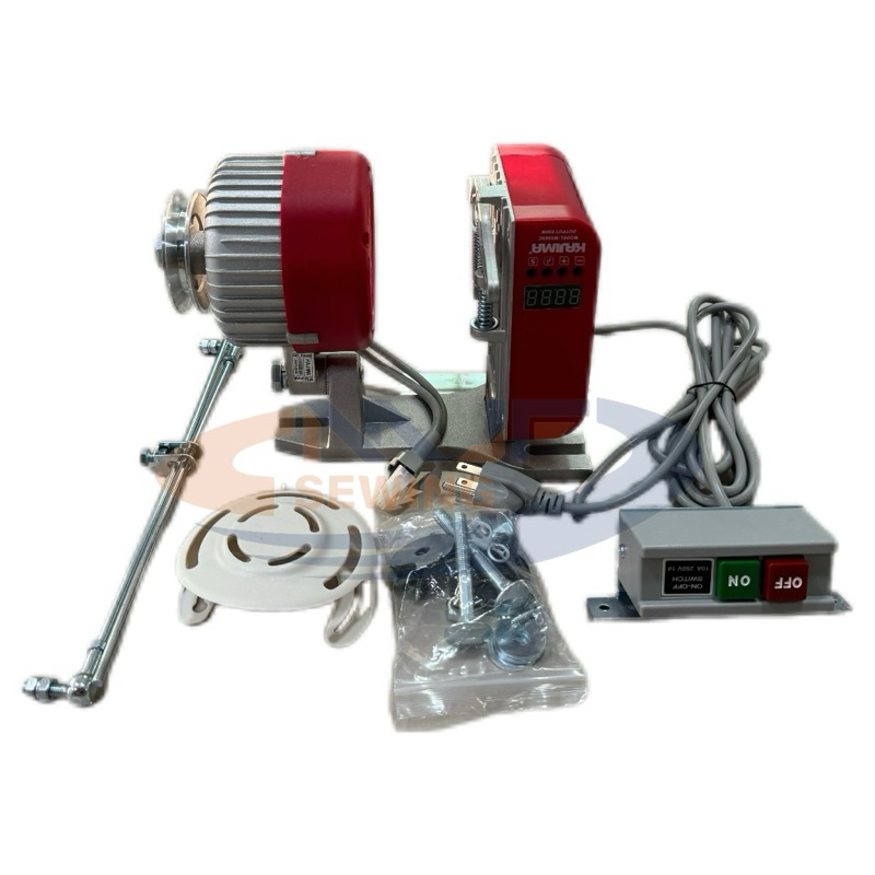 มอเตอร์เซอร์โวประหยัดไฟ สำหรับจักรเย็บผ้าอุตสาหกรรม KAJIMA M550RSK-R9E