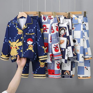 ชุดนอนเด็กลายน่ารักเนื้อผ้าอย่างดี(Cotton)