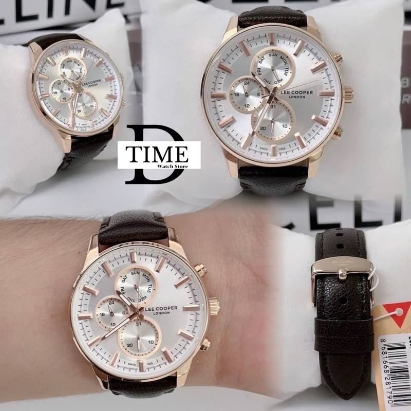 ✨แท้💯%✨นาฬิกาข้อมือLEE COOPER FW20 MALE 45 MM มีใบรับประกัน💢พร้อมส่ง💢