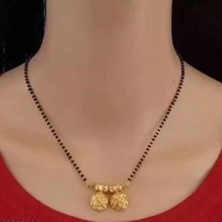 สร้อยคอ มังกัลสุตรา indian necklace mangalsutra trending traditional indian necklace mangalsutra