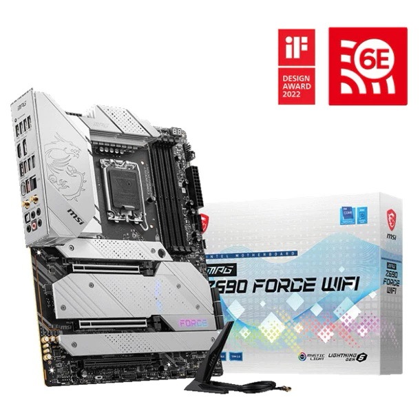 MAINBOARD (เมนบอร์ด) 1700 MSI MPG Z690 FORCE WIFI (DDR5) ตัวท็อป พร้อมส่ง