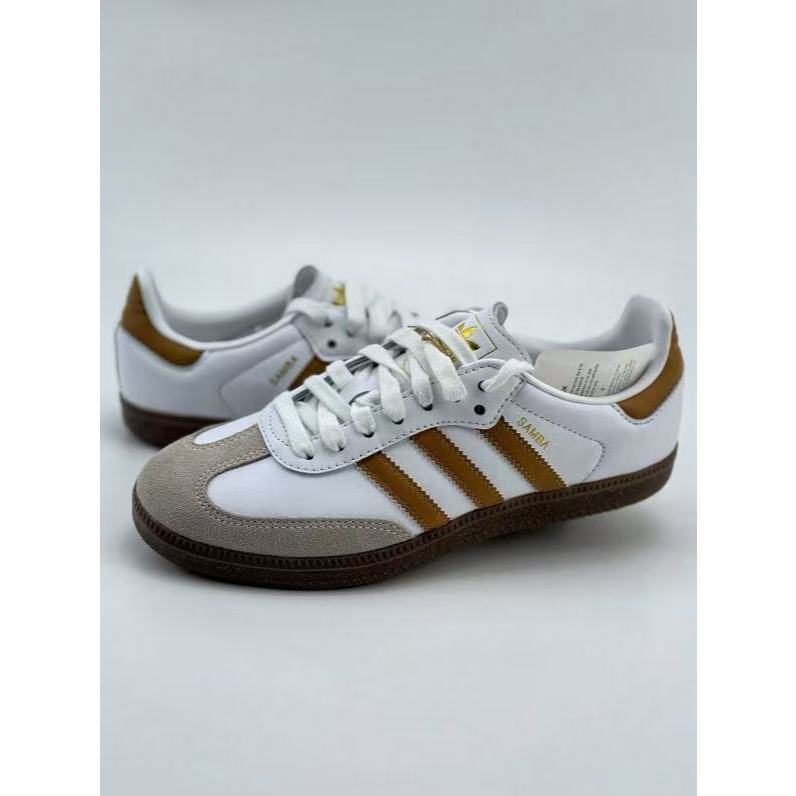 Adidas originals Samba OG รองเท้าผ้าใบลำลองที่ทันสมัยและเรียบง่าย JH8796XQ