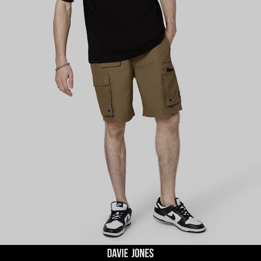 กางเกงขาสั้นชาย Davie Jones เนื้อผ้า cotton 1000%