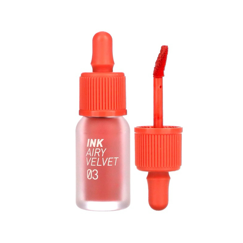 PERIPERA INK AIRY VELVET [Fluffy Air Collection] : เพอริเพอร่า ลิขขวิค ลิปสติก เนื้อมูสแมตต์ ของแท้