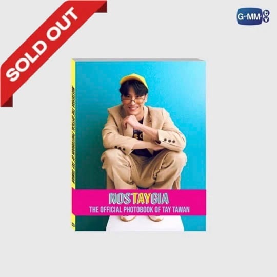 NOSTAYGIA | THE OFFICIAL PHOTOBOOK OF TAY TAWAN (พร้อมส่ง)