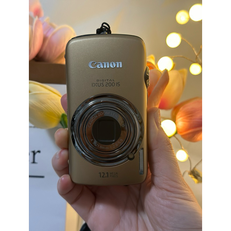 Canon IXUS200 หรือ IXY930is สีทอง สภาพ96% เมนูภาษาไทย