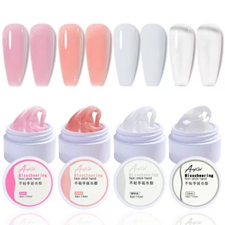 เจลต่อเล็บ Misscheering Acryl Gel แบบใหม่ปั้นได้ไม่ติดมือ เจลปั้นเอนกประสงค์ สี ใส ขาว นู้ด ชมพู 15ml. พร้อมส่งจากไทย