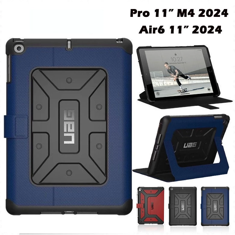 UAG เคส สำหรับ iPAD ไอแพค 10.2 Gen 7,8,9,10 Air 1,2,3,4,5,6 10.9 Pro11 2020/2021 Mini 1,2,3,4,5 มีช่องใส่ปากกาได้