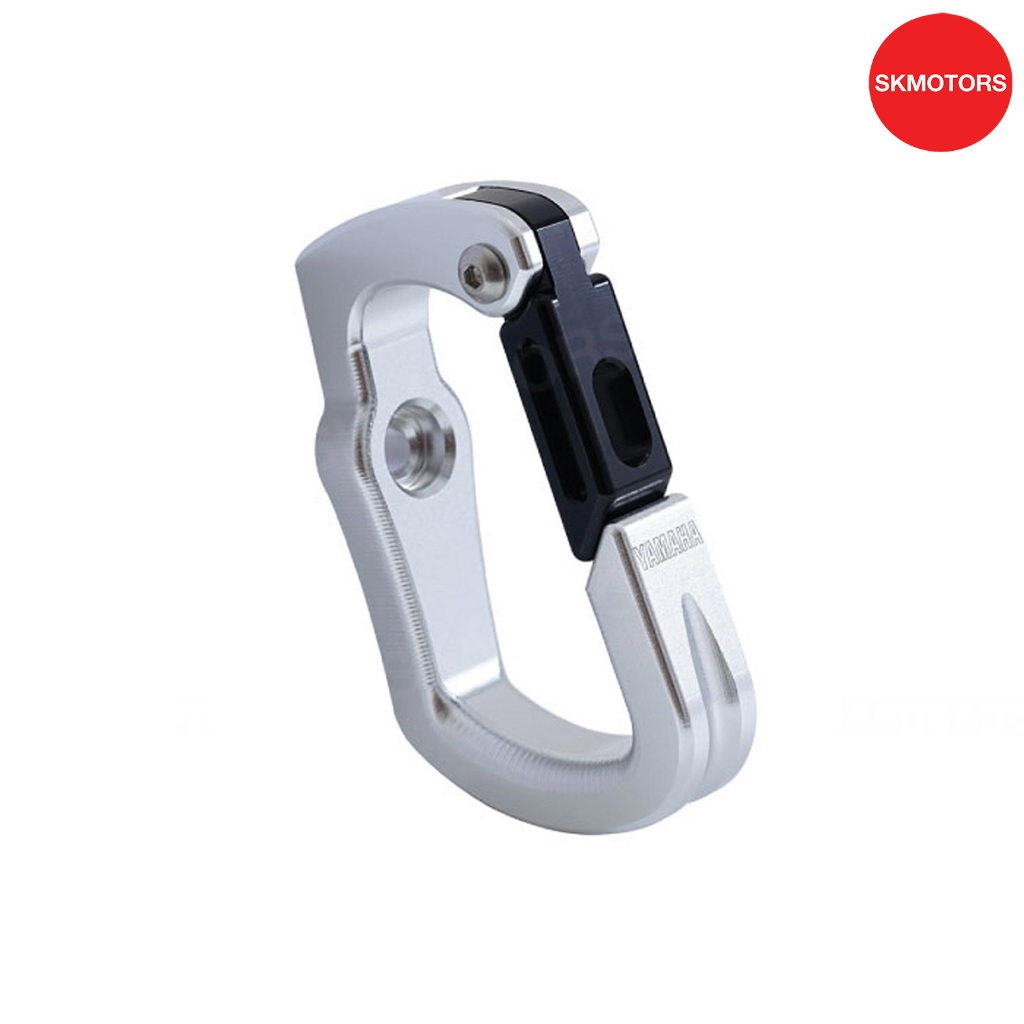 ขอเกี่ยว สีเงิน รหัสสินค้า BKF-F8257-M3-SV สำหรับรถ YAMAHA FAZZIO แท้เบิกศูนย์100%