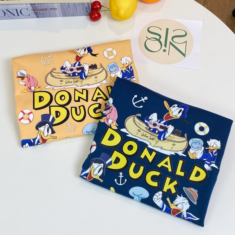 SIS.ON | พร้อมส่ง🧸เสื้อยืดโอเวอร์ไซส์ oversize QT โดนัลเรือ - รูปที่ 3