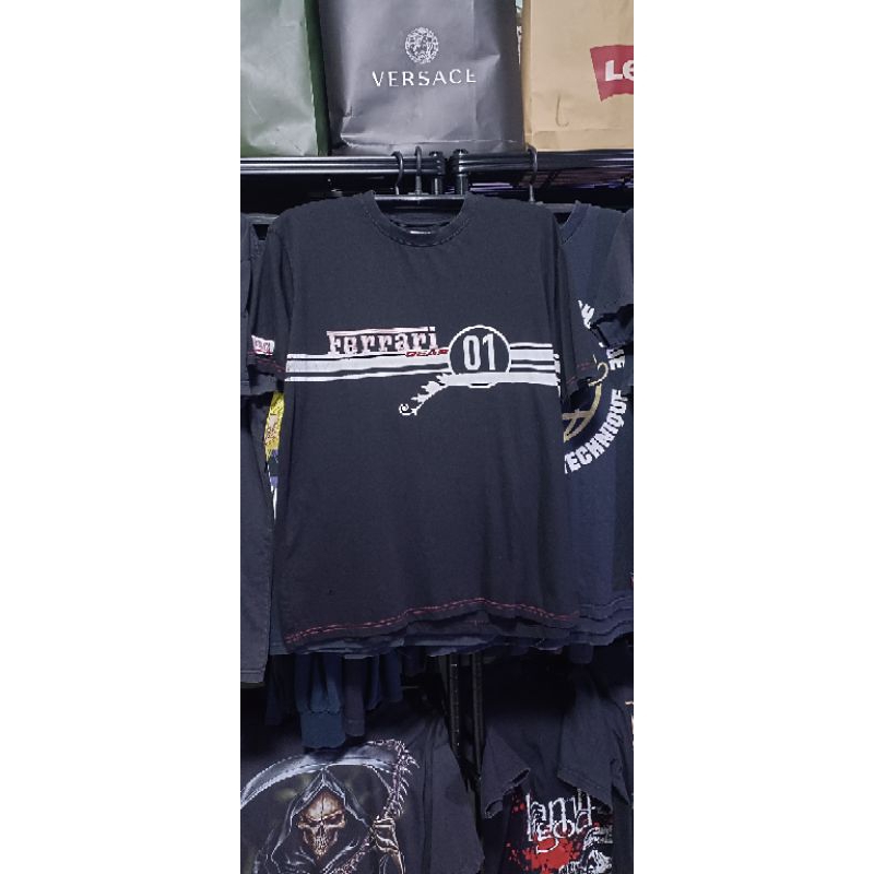 เสื้อยืด Ferrari Gear Sport Car T-Shirt.