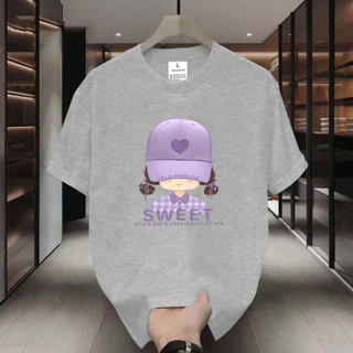 เสื้อยืดสกรีนลายเท่ๆ เสื้อยืดผู้หญิง เสื้อแฟชั่น เสื้อสตรีท เสื้อผ้านุ่มใส่สบายQ0665