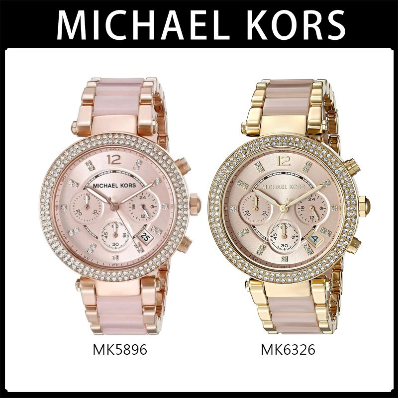 Women's Chronograph Parker Stainless Steel Bracelet Watch MK5353 38mm MK5774 MK5896 MK6326