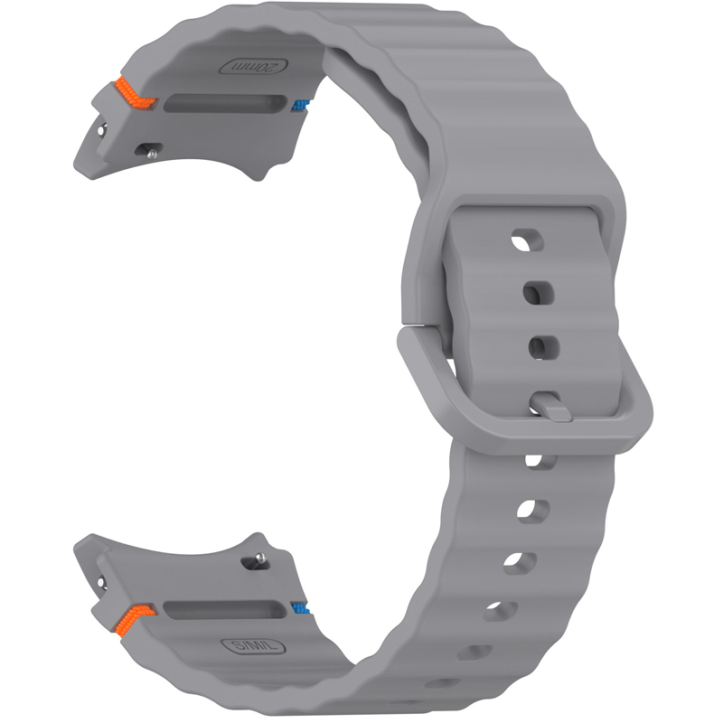 สายรัดซิลิโคนคลาสสิก Samsung Galaxy Watch 7 6 5 4 40mm 44mm กันน้ำและทนทาน - รูปที่ 4