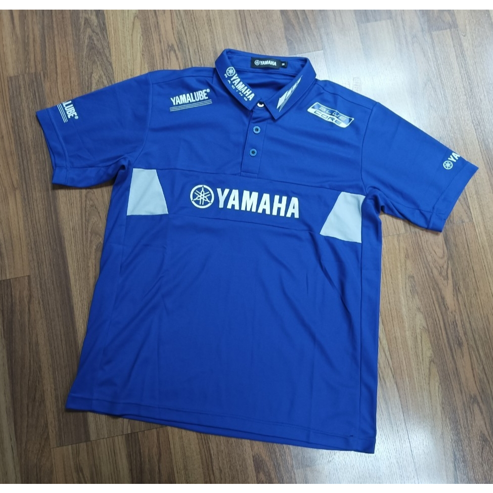 ของแท้ มือ1 เสื้อโปโลเซอร์วิส Genuine MOTOR SPORT POLO YAMALUBE ยามาฮ่า เรซซิ่ง ของใหม่ ของแท้ศูนย์ 