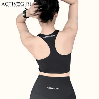 ActiveGirl - รุ่น Basic Slim Fit Bra สปอร์ตบราฟองน้ำเย็บติด (ผ้าพรีเมี่ยม)