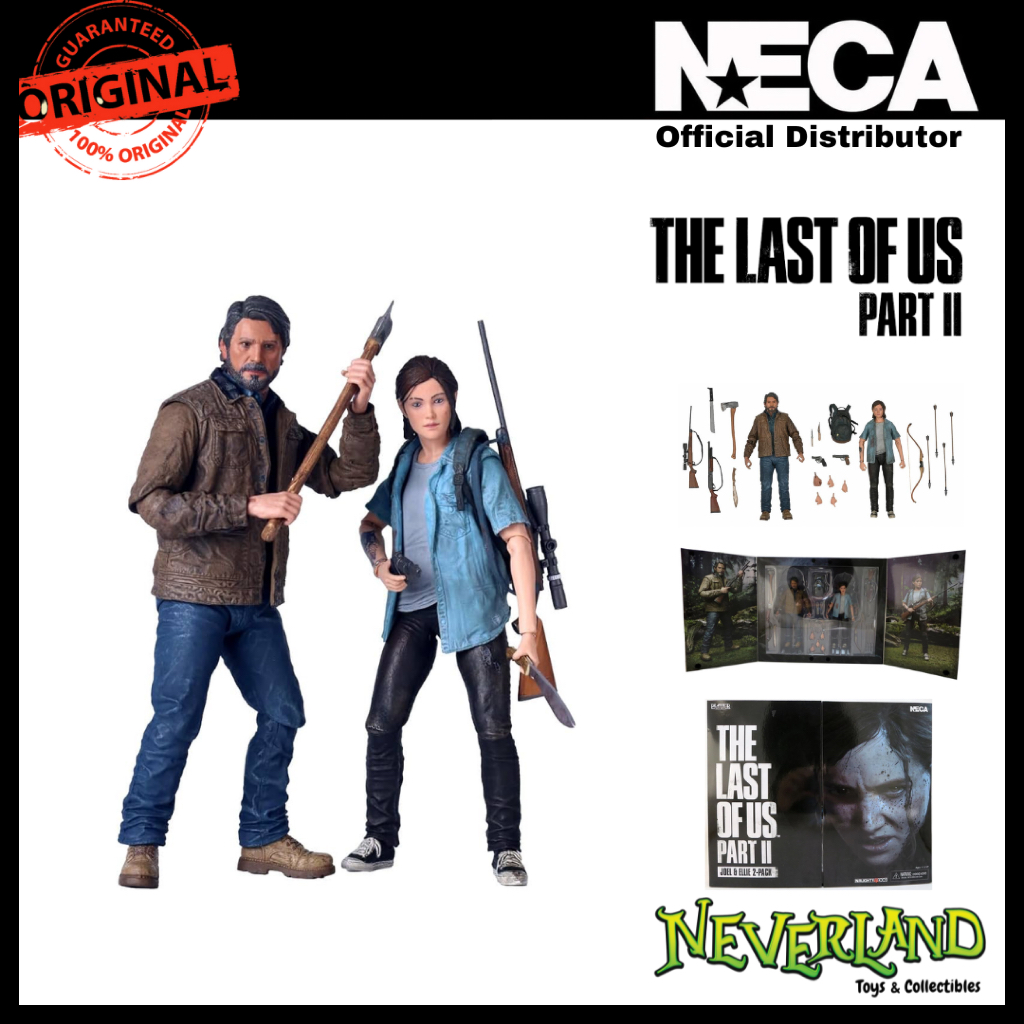 NECA The Last of Us 2 Ultimate "Joel & Ellie" 2-Pack 7" Scale Action Figure
