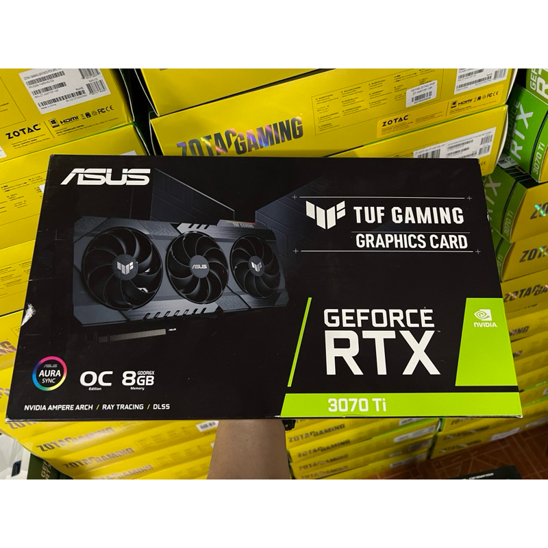 (กล่องเปล่า) การ์ดจอRTX 3070Ti tuf