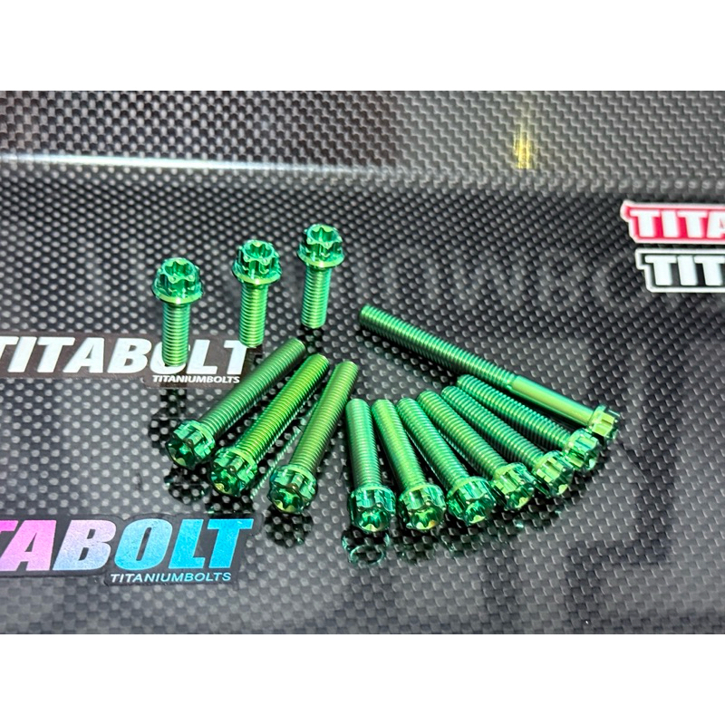 Titaboltน็อตไทเทเนียมหัวเฟืองM5-M6-45(ราคาต่อตัว)