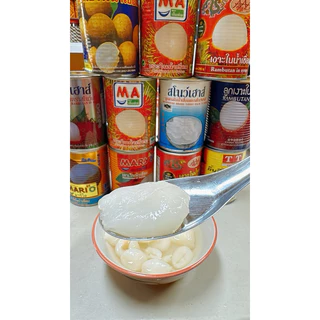 (เซต3) ผลไม้กระป๋อง เงาะ ลำใย ลิ้นจี่ ลูกตาล มีหลายแบบ