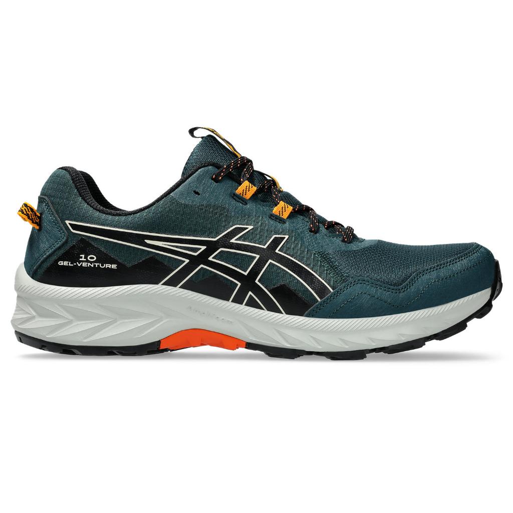 ASICS : 1011B967.300 GEL-VENTURE 10 MEN RUNNING ผู้ชาย รองเท้าเดินป่า ของแท้  SAXON GREEN/BLACK