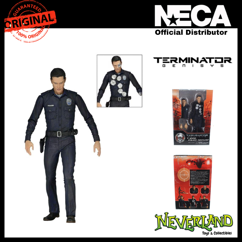 (SOLD OUT) NECA  Terminator - Genisys T-1000 Police Disguise Figure