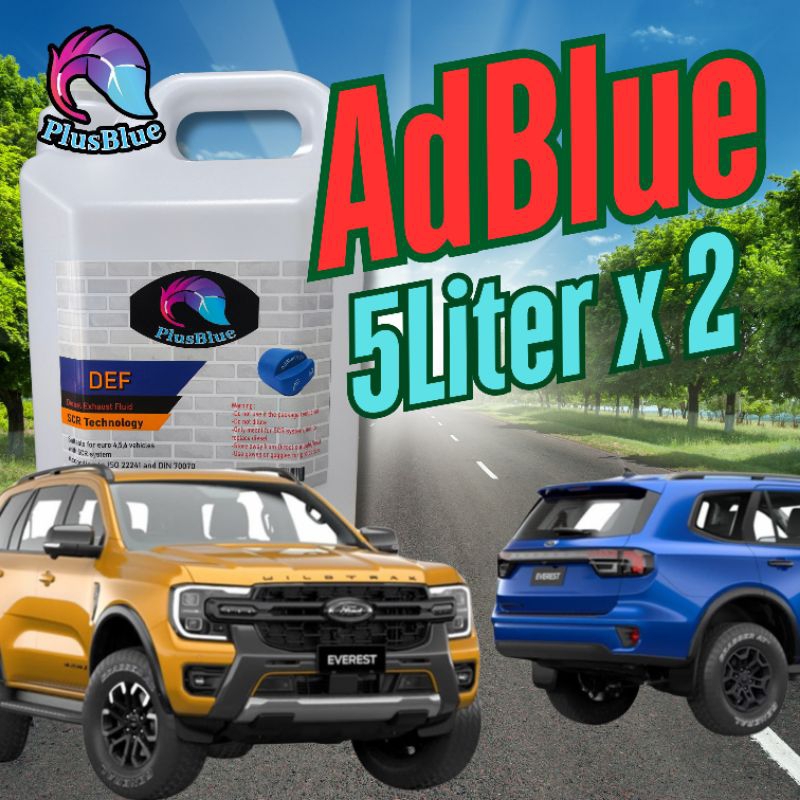 น้ำยาแอดบลู Adblue 10ลิตร Ultrapure คุณภาพสูง พกสะดวก ยกเติมง่าย สดใหม่ สำหรับ Diesel