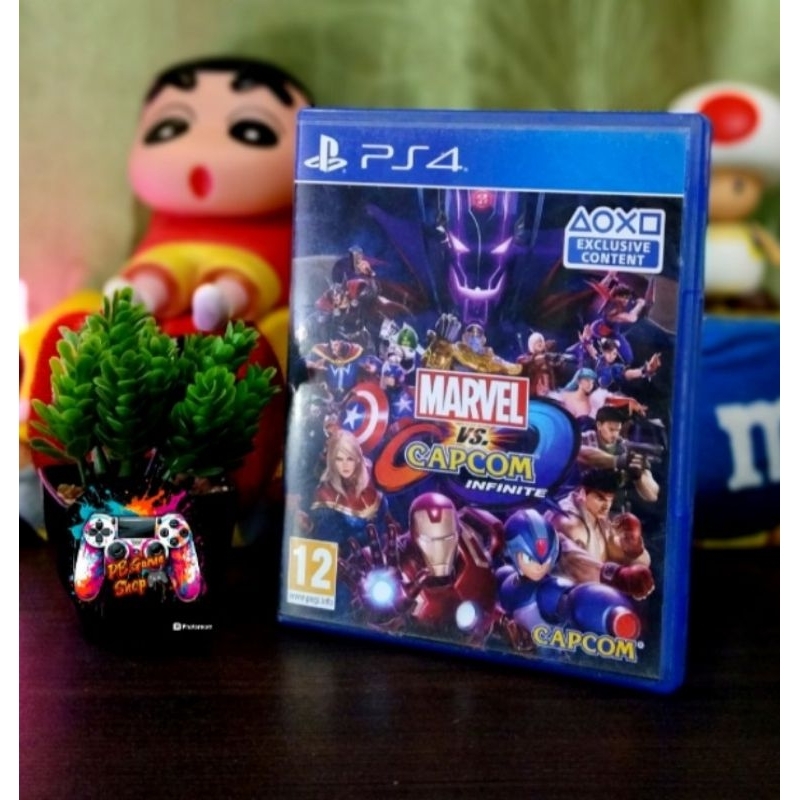 [PS4] Game🎮 marvel vs capcom📀 (🇹🇭ภาษาไทย🇹🇭) สภาพดีใช้งานได้ปกติเล่นได้ 1-2 คน