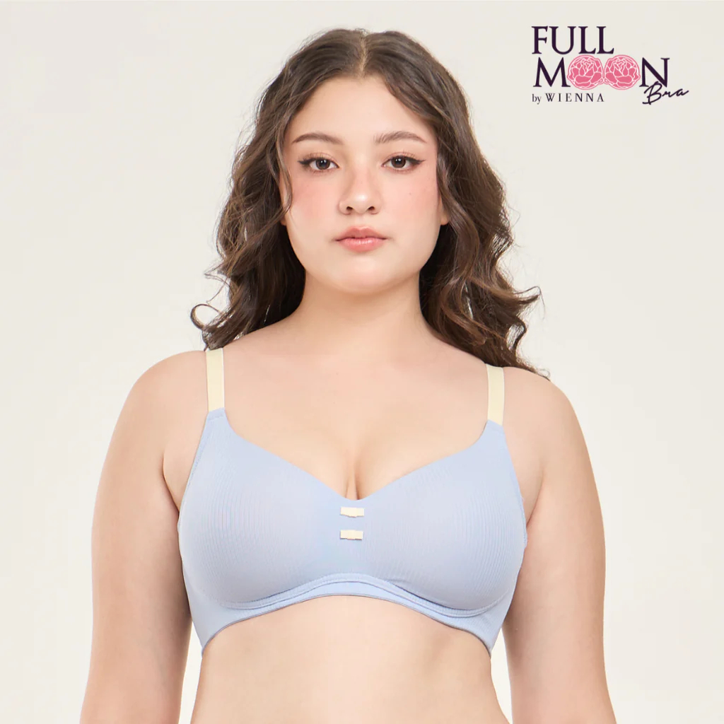 ชุดชั้นในเวียนนา New Collection Cotton Candy (BigCup BigSize) เสื้อชั้นใน 4/5 คัพ ไร้โครง(NB45407)
