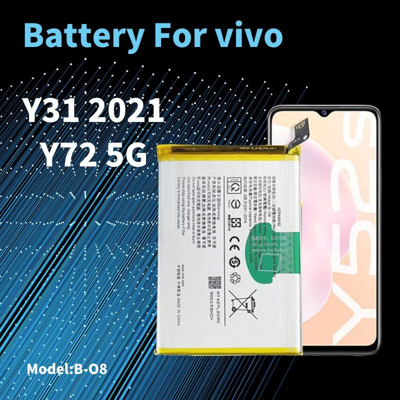 แบตเตอรี่ vivo Y31 2021 แบตเตอรี่vivo Y31 2021 / Y72 5G Battery แบต vivo Y31 2021 B-O8
