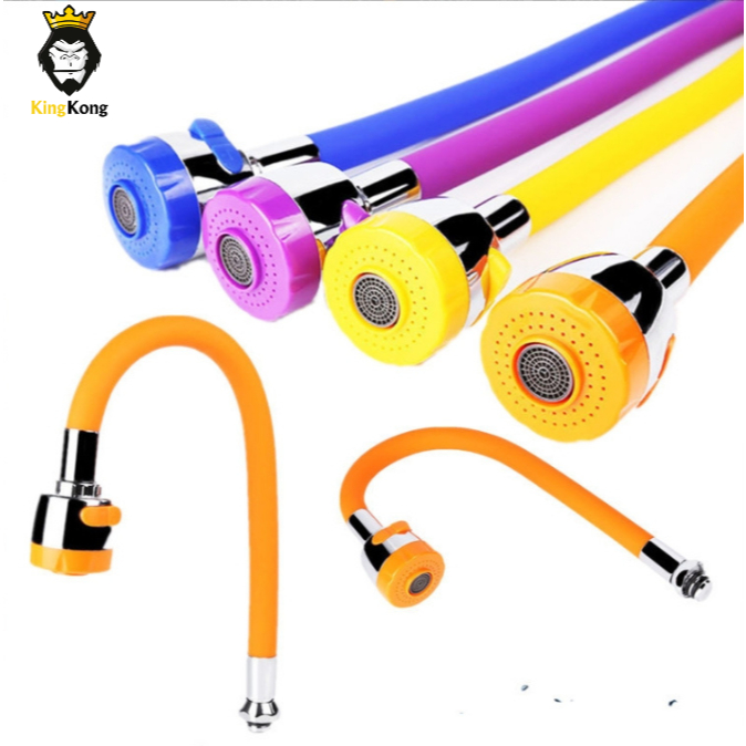 ท่อต่อก๊อกน้ำ​ ดัดได้​ ขนาด 50 ซม.(สินค้าจะได้แค่สายกับหัวก็อกจะไม่ได้ที่เปิดปิด)