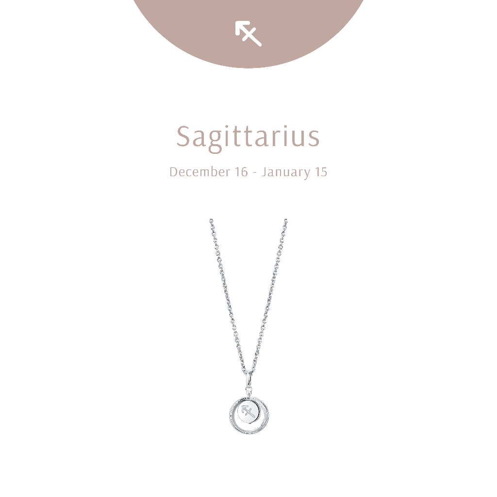 Ravipa | Zodiac Sagittarius Necklace สร้อยคอ