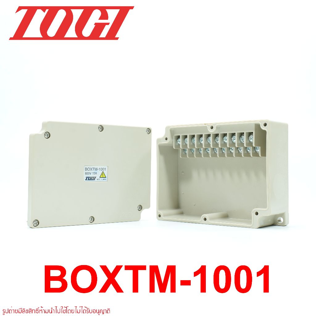 BOXTM-1001 TOGI BOXTM-1001 กล่องเทอร์มินอลบล็อค Togi / Toyogiken - Terminal Box