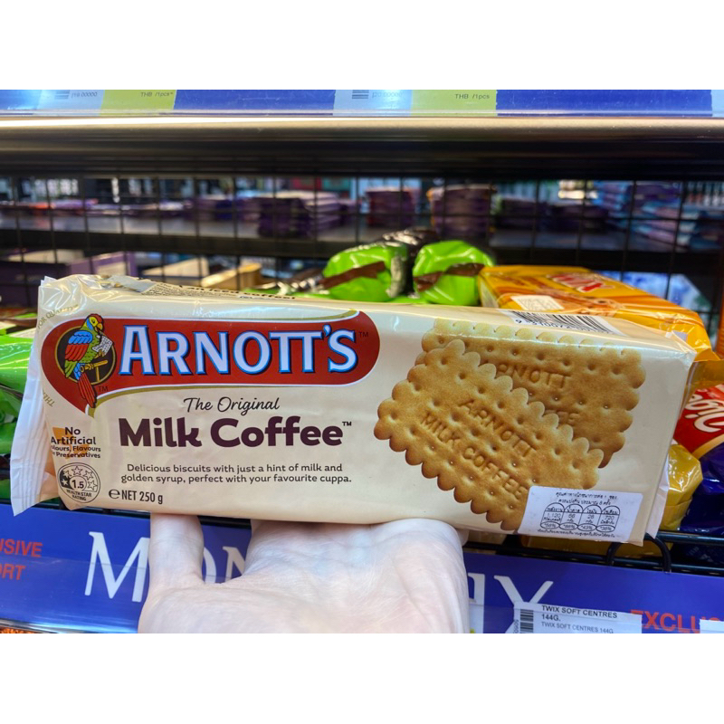 ARNOTT’S The original Milk Coffee 250g. อาร์น็อ บิสกิตรสกาแฟ