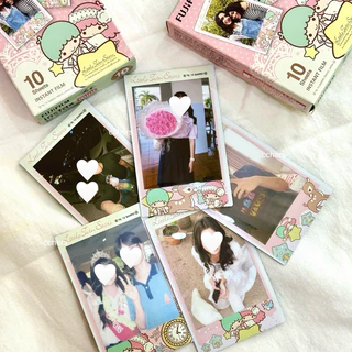 พร้อมส่ง รับปริ้นรูป ฟูจิฟิล์ม กรอบลายลิตเติ้ลทวิน Fujifilm Instax Mini Sanrio กรอบ Kitty ฟิล์มลายการ์ตูน