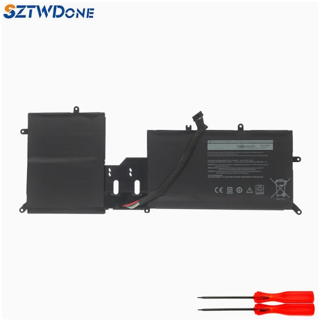 เหมาะสำหรับคนต่างด้าว Alienware M15 M17 R2 P87F P41E Y9M6F แบตเตอรี่แล็ปท็อป