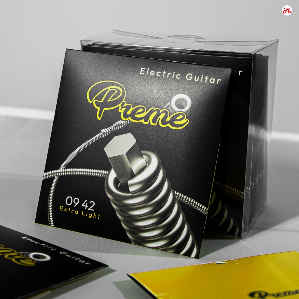 Preme GE09 / GE10 สายชุดกีต้าร์ไฟฟ้า เคลือบกันสนิม เบอร์ 9 / 10 สายกีต้าร์ไฟฟ้า Guitar Strings สายกีตาร์ - รูปที่ 2