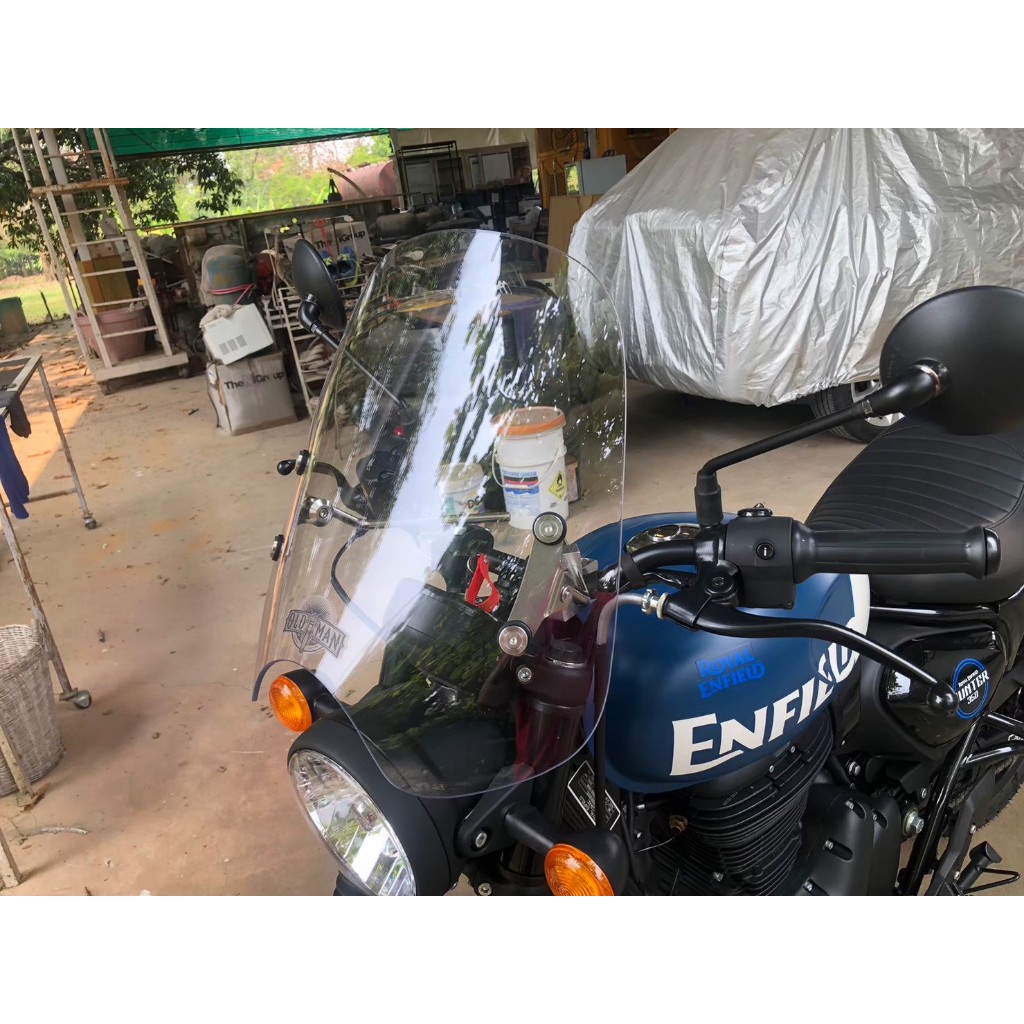 ชิวบังลม ชิวหน้า ชิวมอไซค์ ชิวมอเตอร์ไซค์ ชิวหน้าHunter350 Royal Enfield Hunter 350 500 ชิวบังลมแบรน