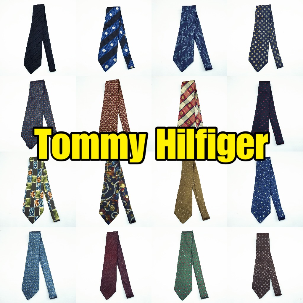 เนคไท Tommy Hilfiger Necktie Tommy Hilfiger – เนคไทแบรนด์เนม Luxury Necktie เนคไทมือสอง