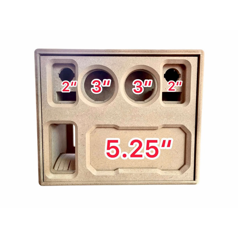 งานดิบ  (รุ่น320)  ตู้แบนพลาส 5.25“ +3” +2“