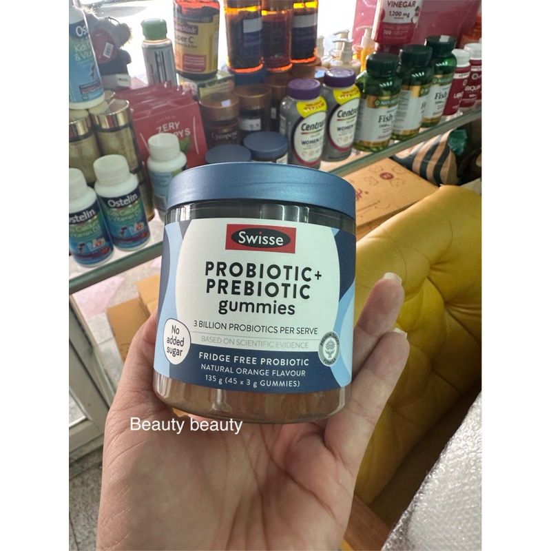 Swisse Probiotic + Prebiotic Gummies 45 เม็ด